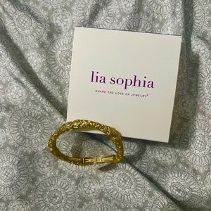 Lia Sophia Gold Bangle